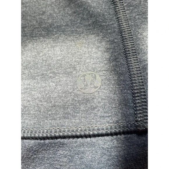 Lululemon Scuba Hoodie Full Zip Jacket Gray Camo Logo Women’s Size 6 Long Sleeve - Picture 5 of 8